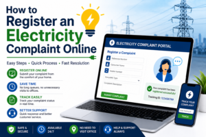 How to Register an Electricity Complaint Online