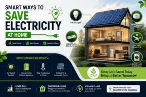 Smart ways to Save Electricity at home