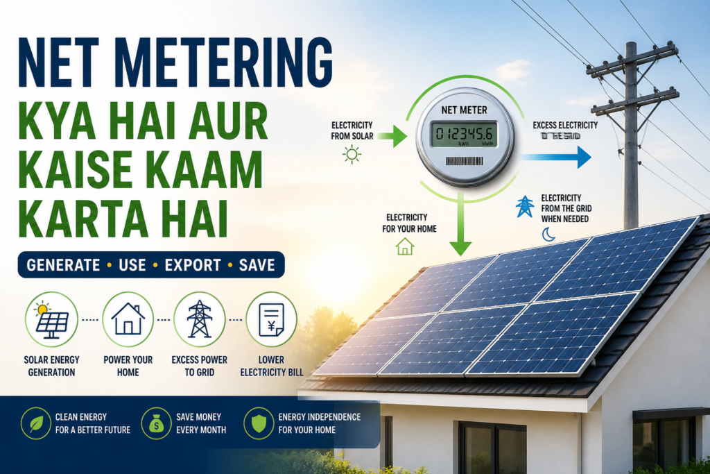 Net Metering Kya Hai Aur Kaise Kaam Karta Hai