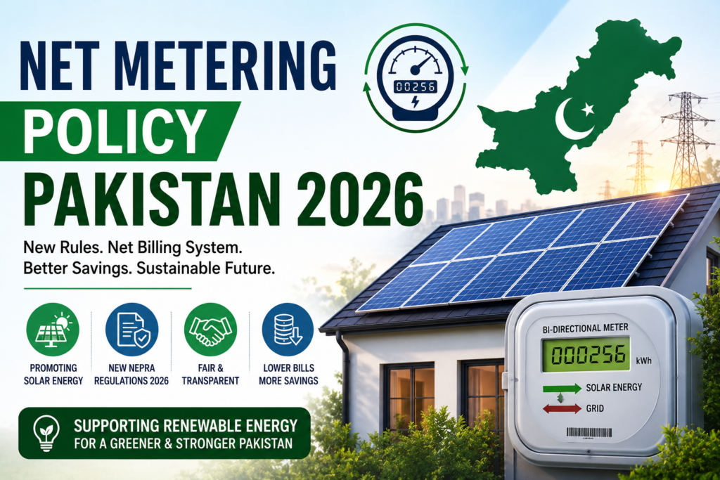 Net Metering Policy Pakistan 2026