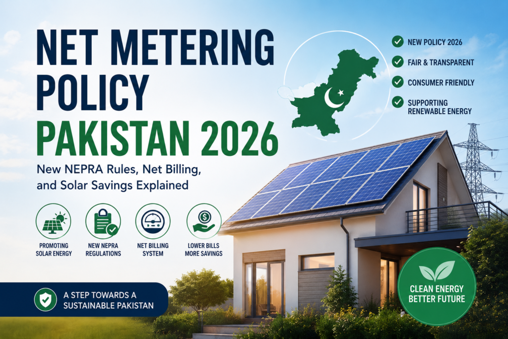 Net Metering Policy Pakistan 2026